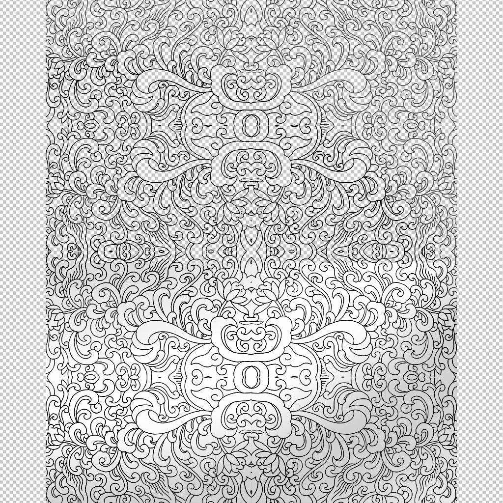 矢量花纹底纹cdr素材插图