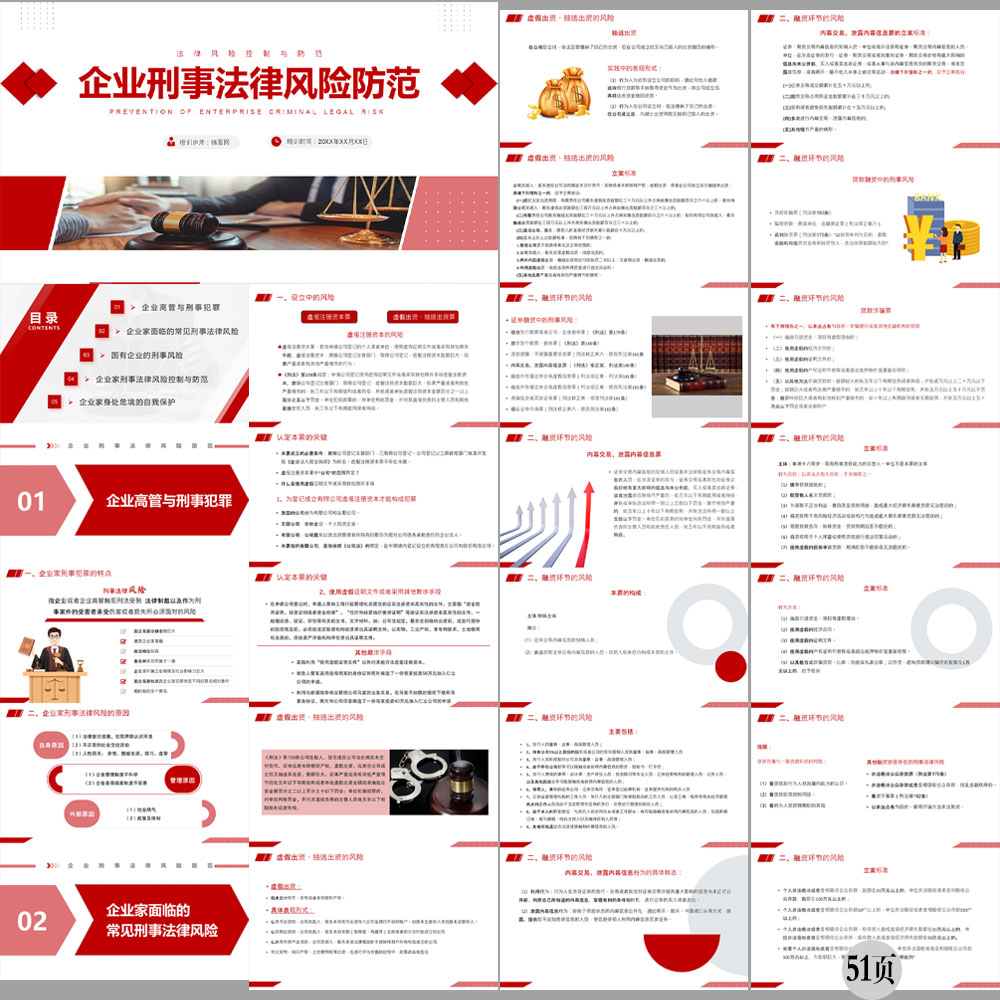 企业刑事法律风险防范PPT插图