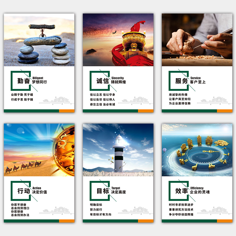 企业励志文化展板插图