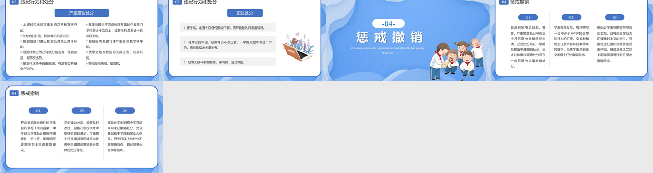 校风校纪主题班会PPT插图1