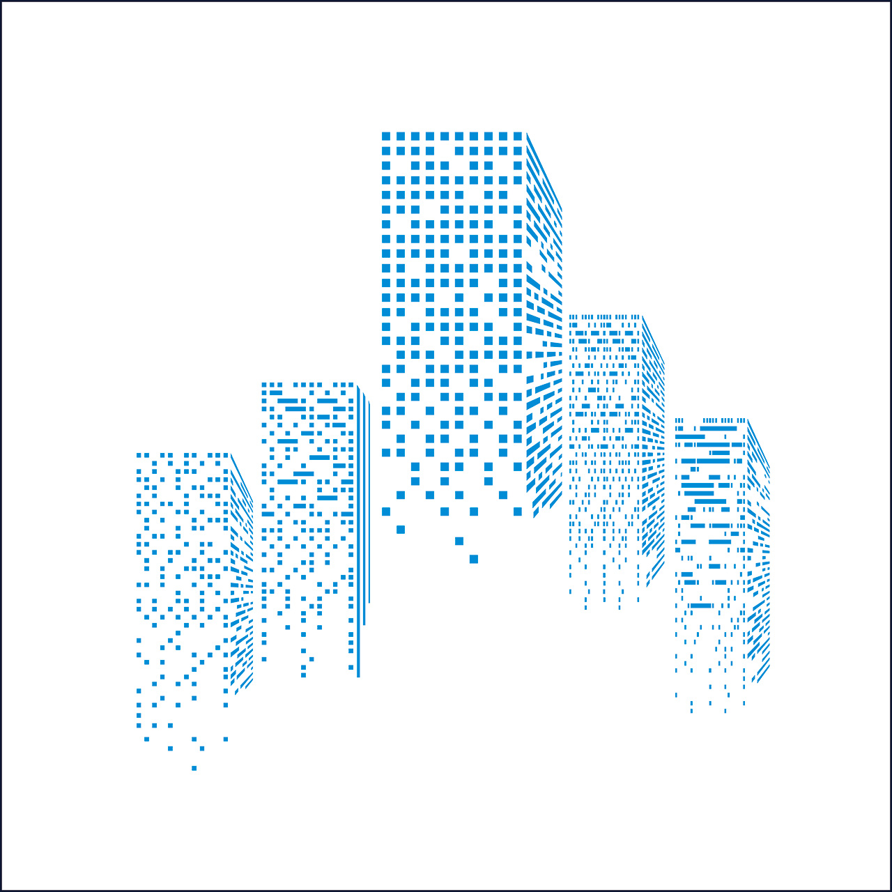 数码建筑cdr素材插图