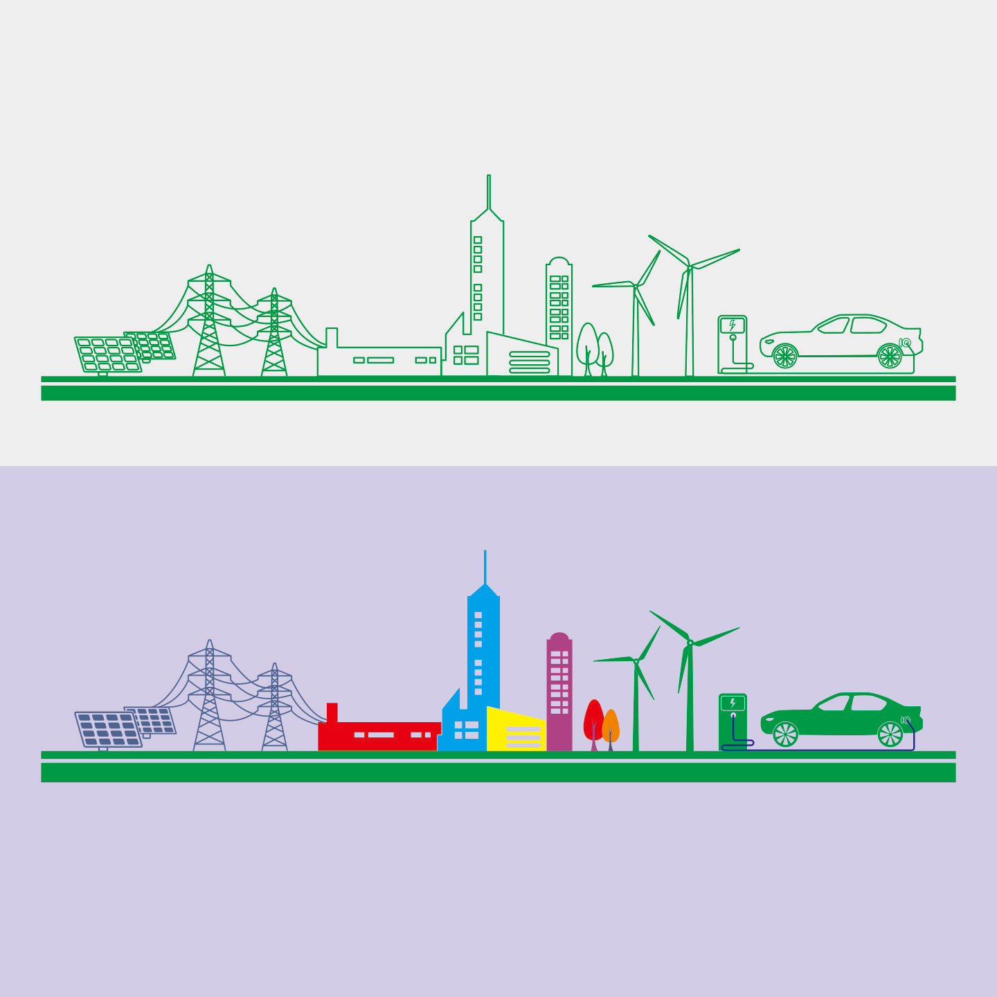 新能源cdr素材插图