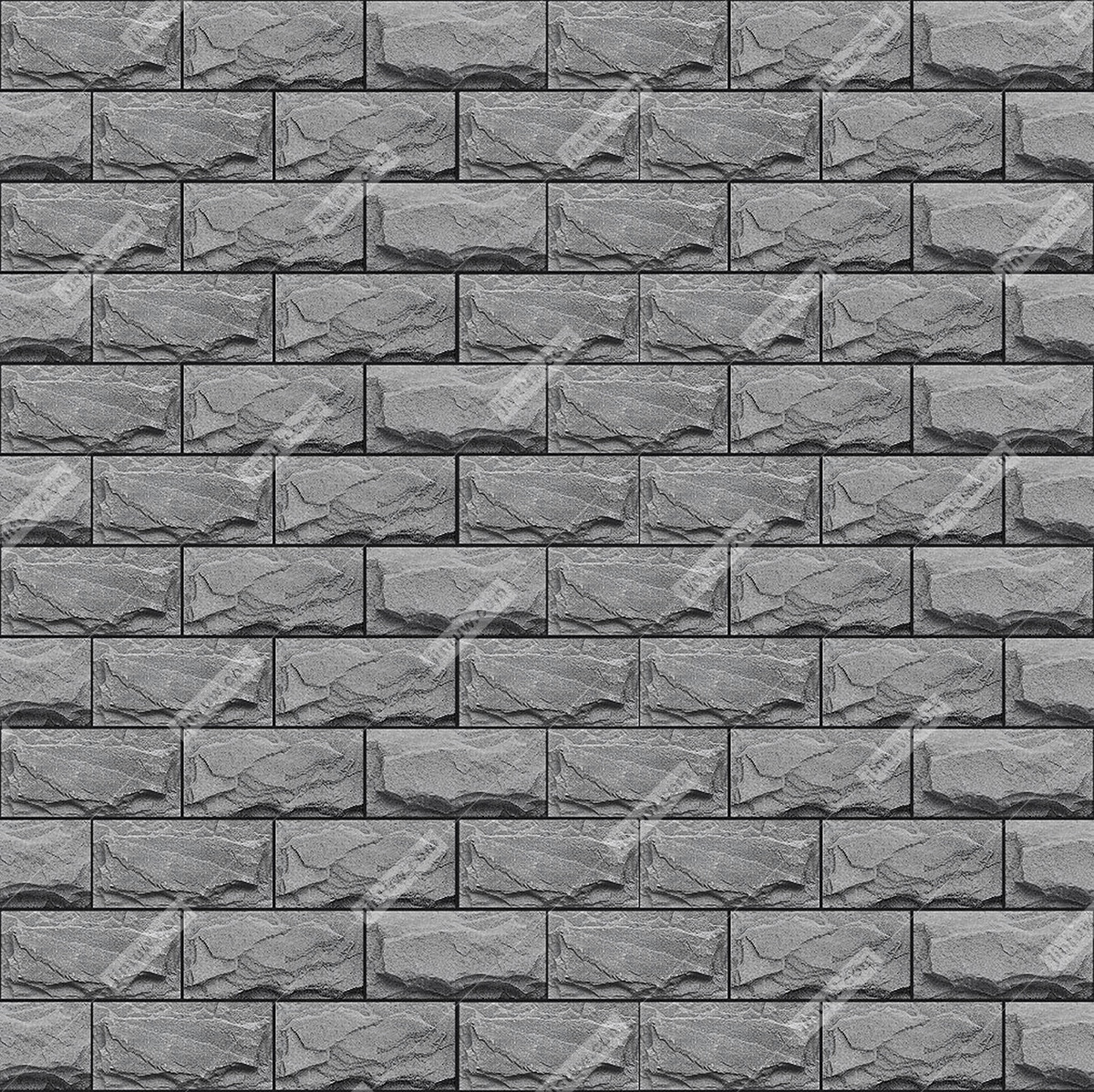 文化石墙面墙砖无缝贴图插图