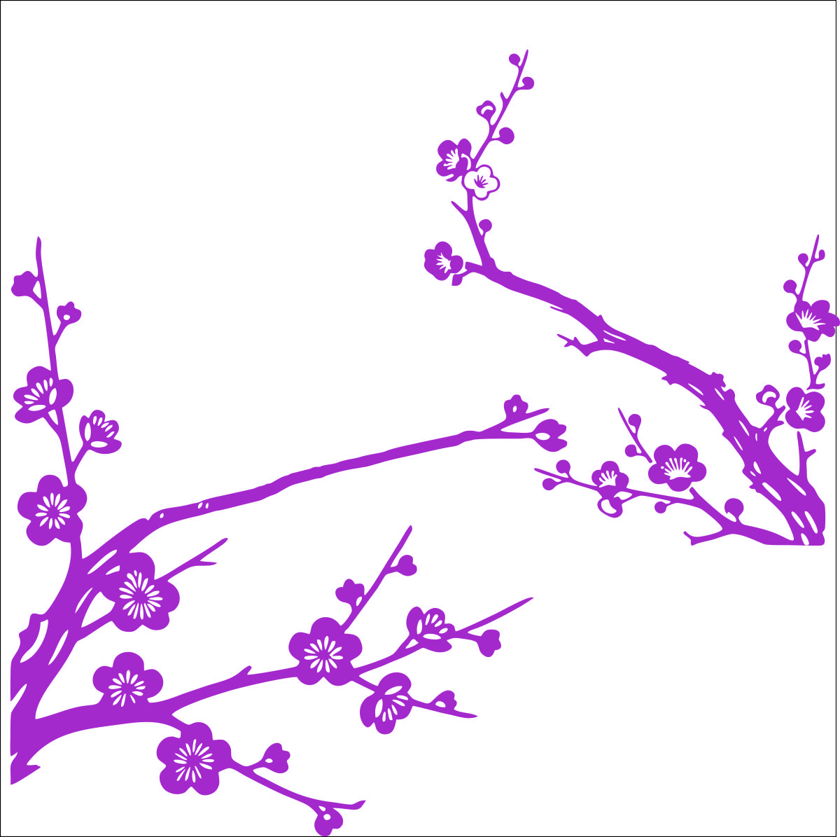 梅花CDR素材插图