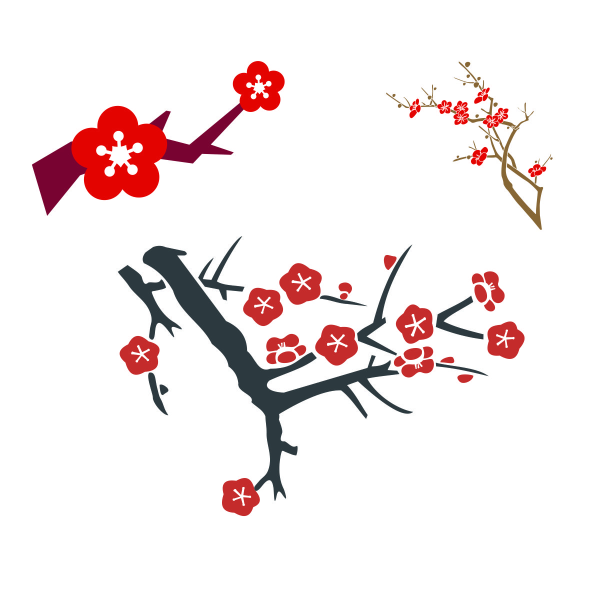 梅花干支梅插图