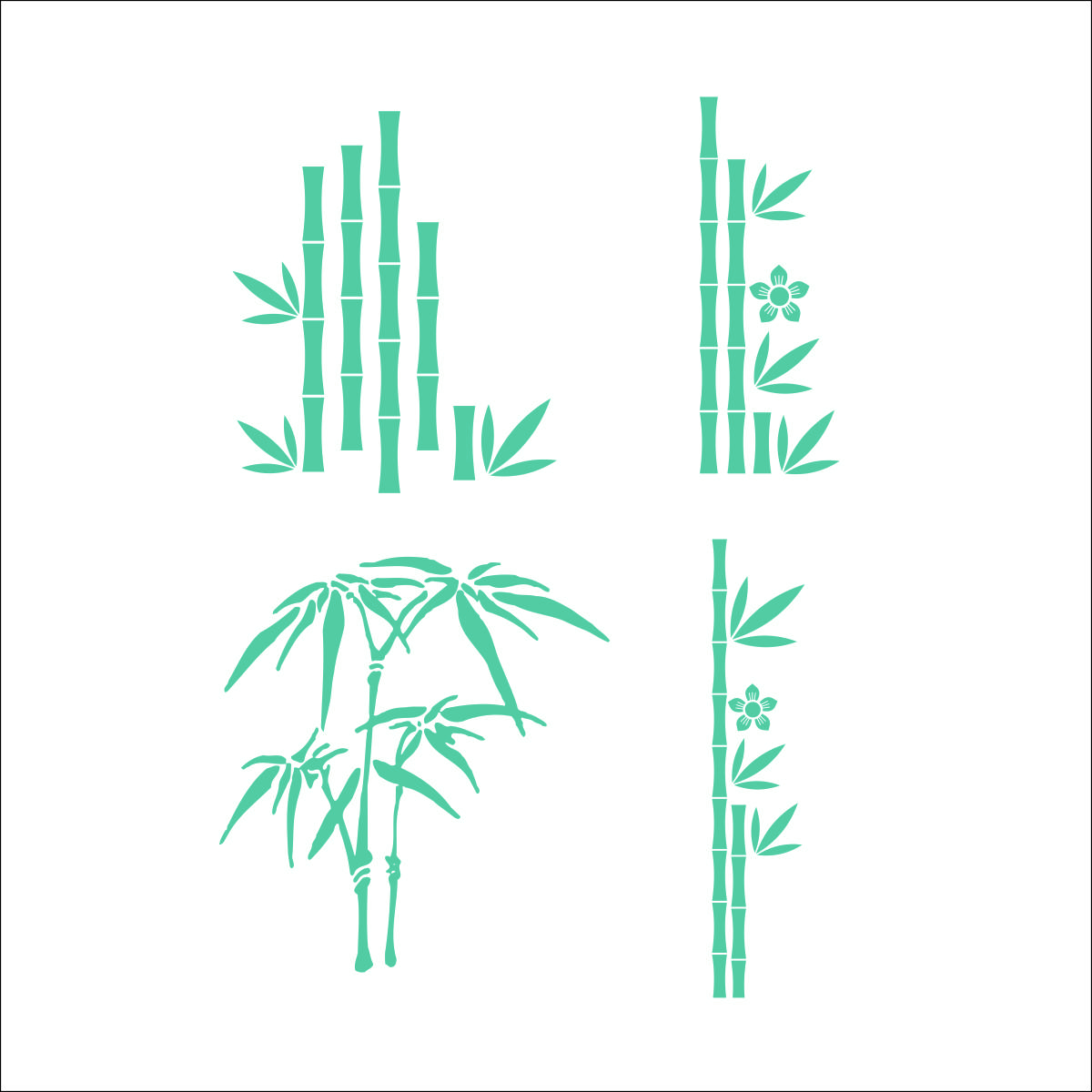 竹子CDR素材插图