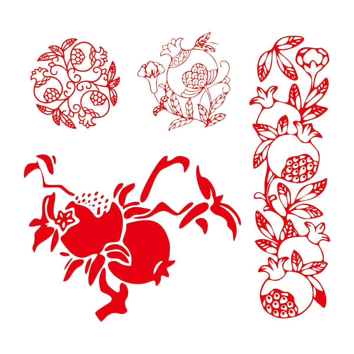 石榴CDR矢量素材插图