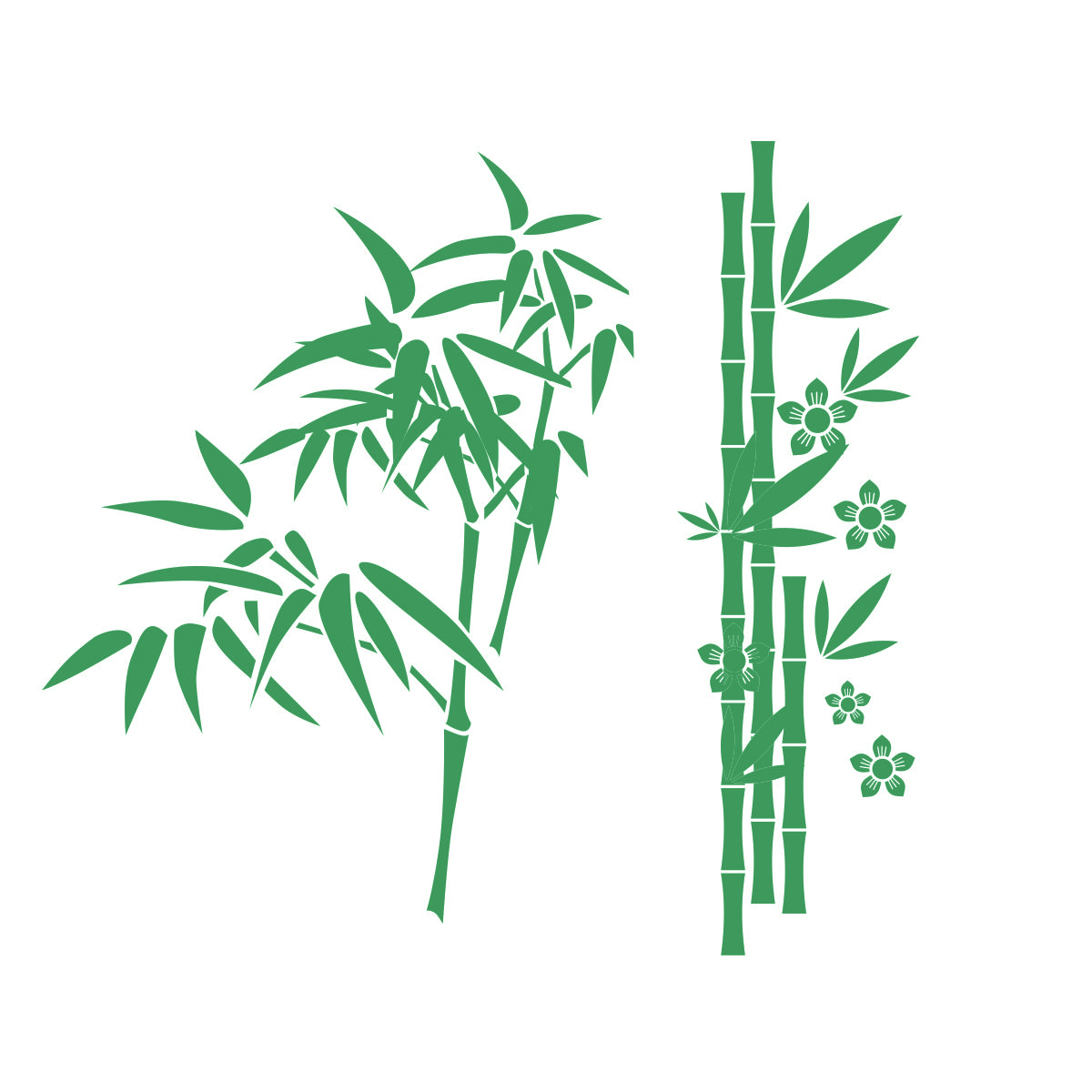 竹子CDR素材插图